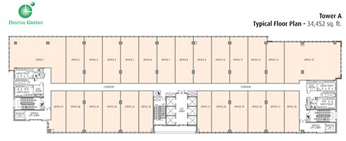 Tower A Floor Plan